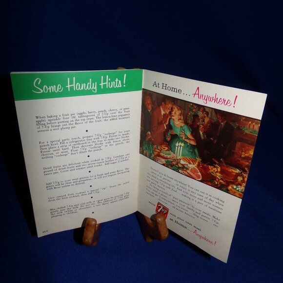 Vintage Original You're Really Cooking ... Seven-Up (7-UP) Recipe Booklet - 1957 - Picture 5 of 7